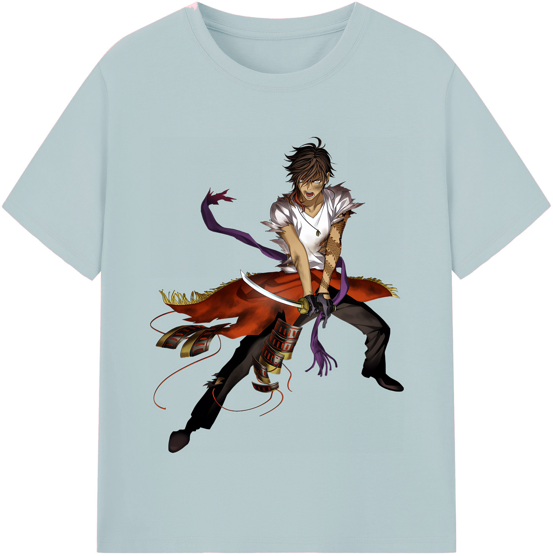 （画像用） 刀剣乱舞 Touken Ranbu 綿100％半袖Tシャツ（フロントプリント）